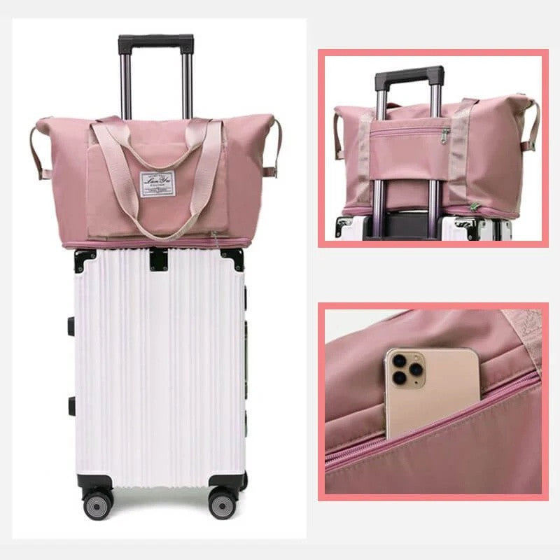 Bolso 3 en 1 Expandible Viajero: Llévalo TODO sin cargar con más