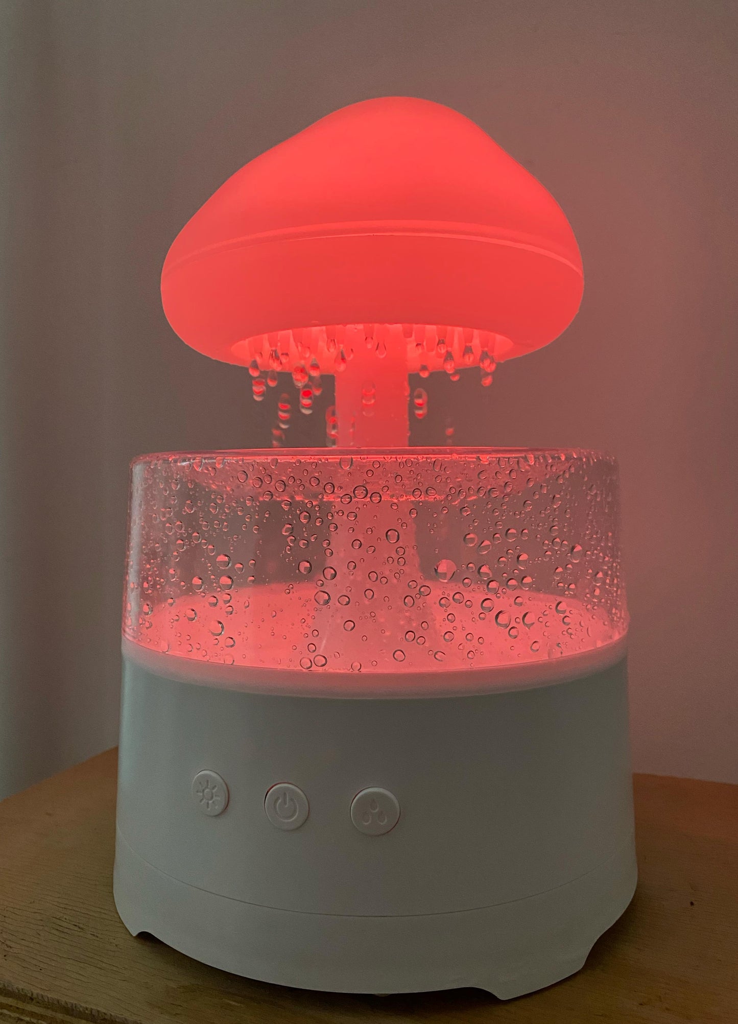 Humidificador Parlante Nube y Lluvia: Relajación, Aromaterapia y Música