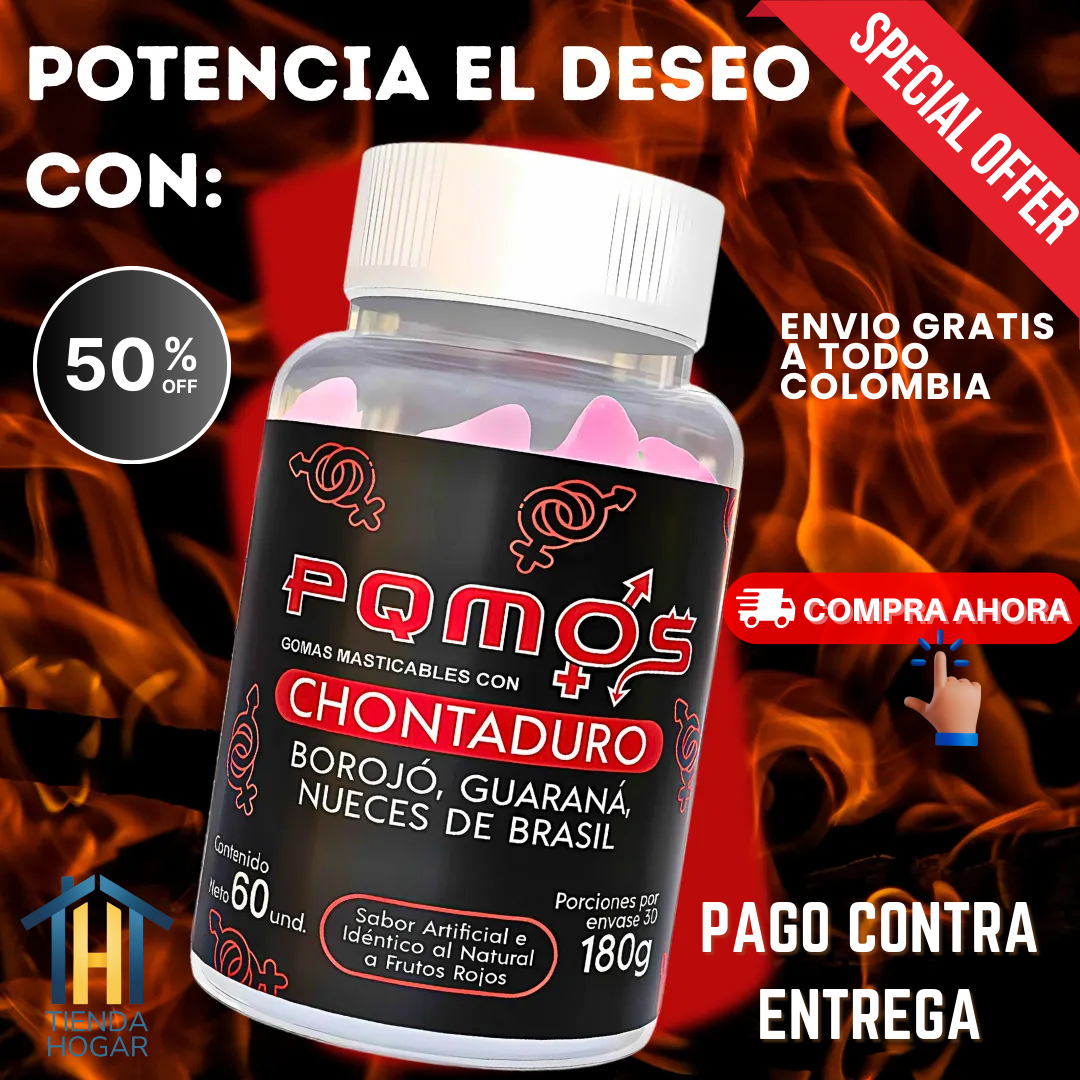 🔥¡Recupera tu energía y vitalidad con las Gomitas Potencializadoras de Chontaduro!🔥