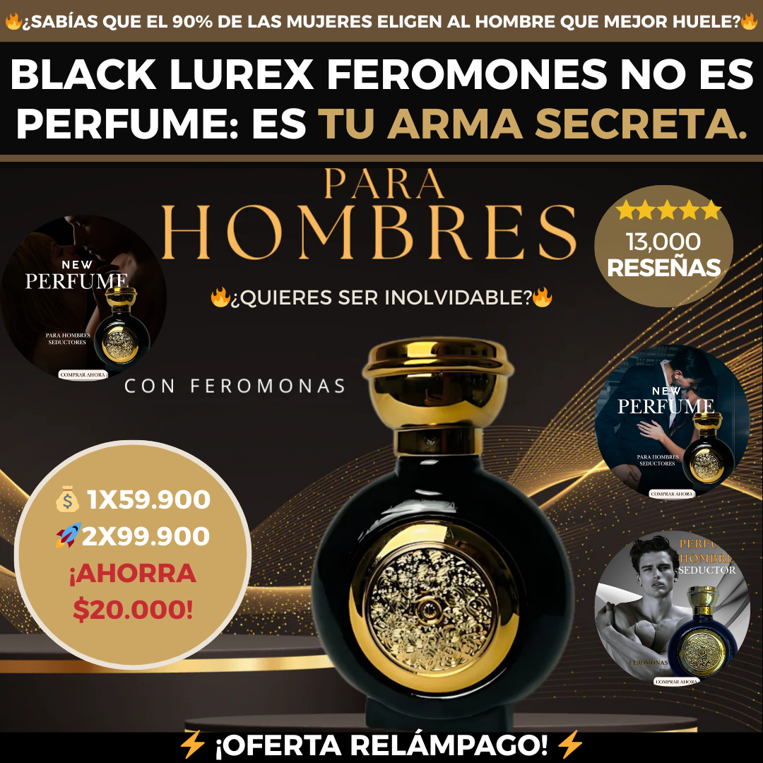 Black Lurex Feromones: El secreto para una atracción irresistible