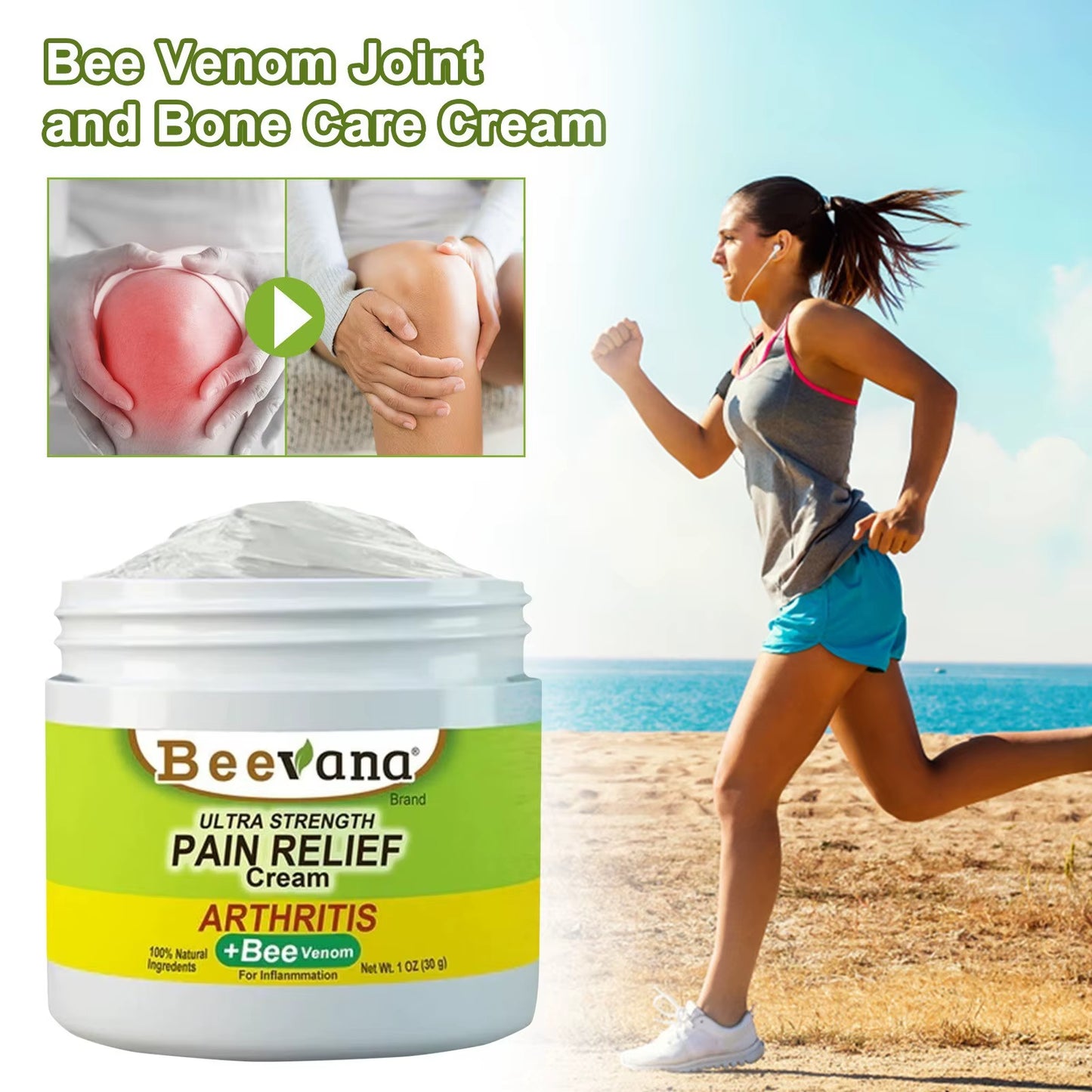 Crema Beevenom: Alivio Natural para Tus Articulaciones - ¡Llévate 2 por el Precio de 1!