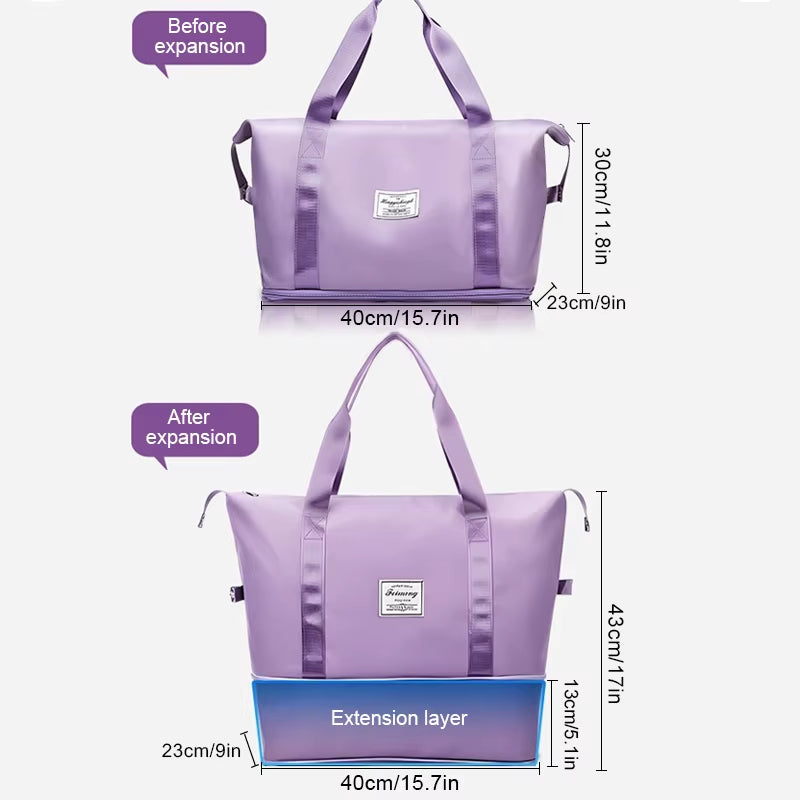 Bolso 3 en 1 Expandible Viajero: Llévalo TODO sin cargar con más