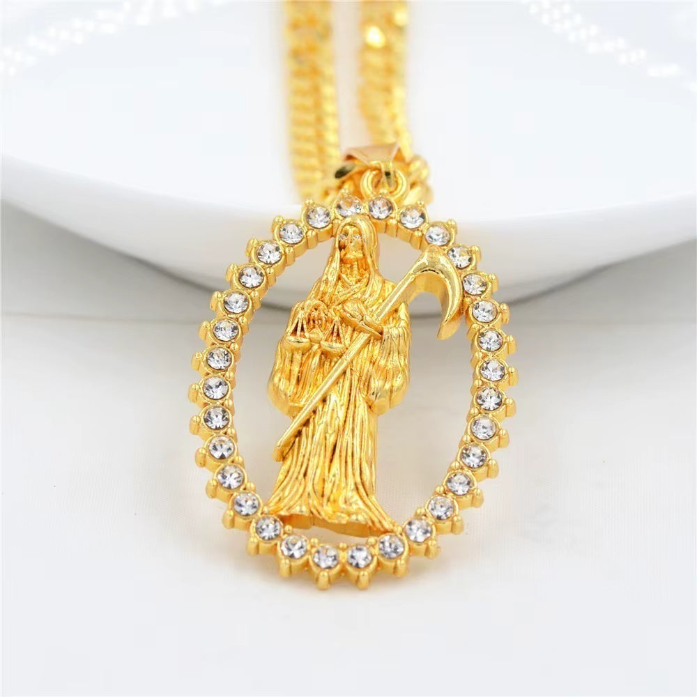 Medallón Virgen María: Fe y Elegancia en un solo Detalle